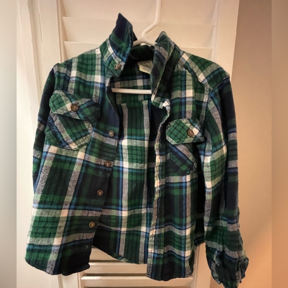 Faded Glory Other - Faded Glory Button Down Plaid Shirt, EUC